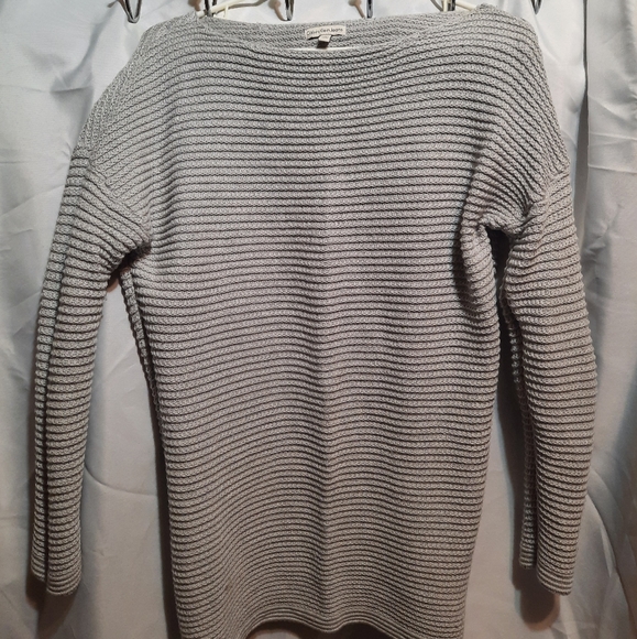 Calvin Klein Jeans Sweaters - Calvin Klein Jeans light grey long sleeve sweater size small